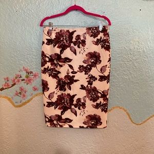 Floral skirt